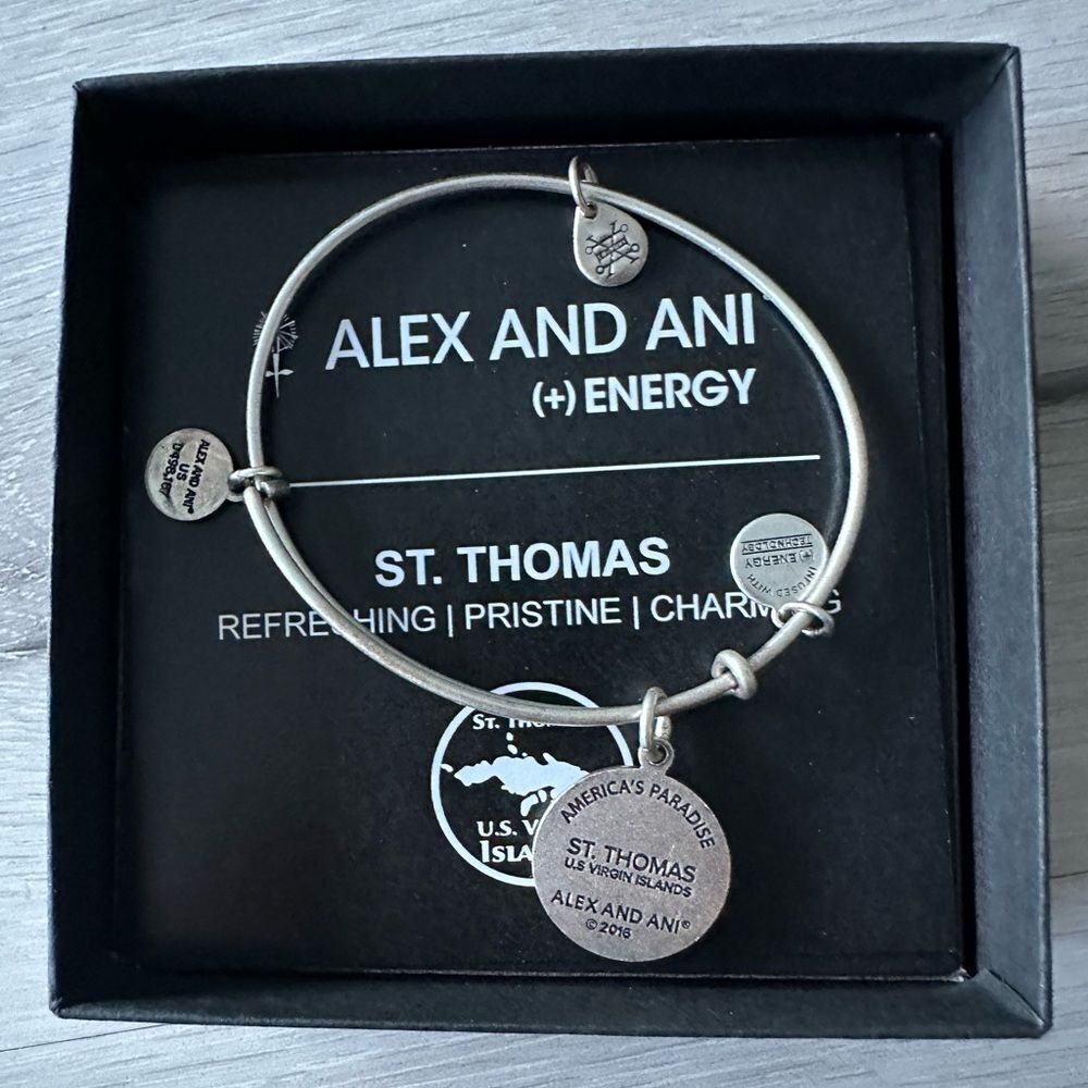 Alex and Ani St. Thomas NEW IN BOX